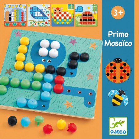 Primo mosaïco - jouet d'éveil et éducatif - Djeco
