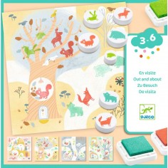 Tampons pour les petits En visite - Djeco