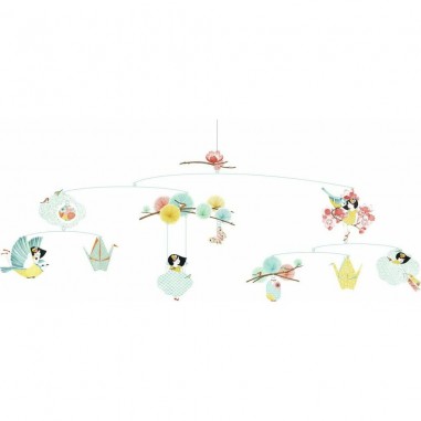 Mobile Oiseaux La Petite Reveuse - Djeco
