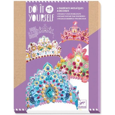 Diadème mosaïques : comme une princesse - Djeco