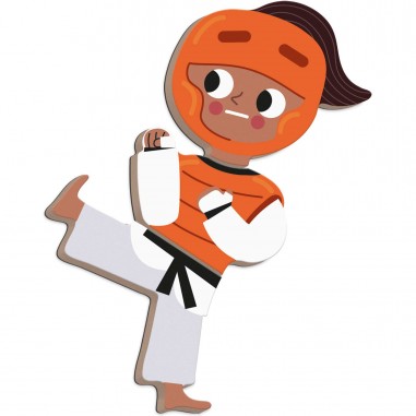 Magnetibook Sports - Jeu magnétique et éducatif - Janod