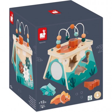 Volcan multi-activités Dino - Jouet d'éveil - Janod