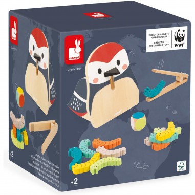 Jeu des couleurs Pic Pic et chenilles Wwf - Janod