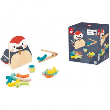 Jeu des couleurs Pic Pic et chenilles Wwf - Janod