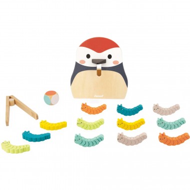 Jeu des couleurs Pic Pic et chenilles Wwf - Janod