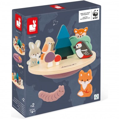 Jeu d’équilibre écosystème Wwf - Jouet en bois - Janod