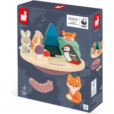 Jeu d’équilibre écosystème Wwf - Jouet en bois - Janod