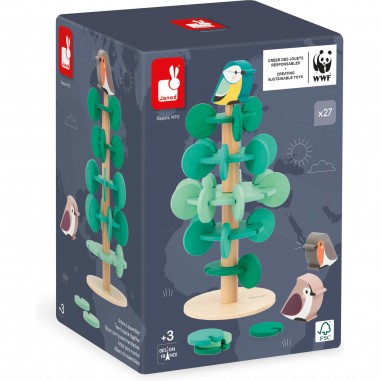 Arbre à assembler Wwf - Jouet d'éveil - Janod