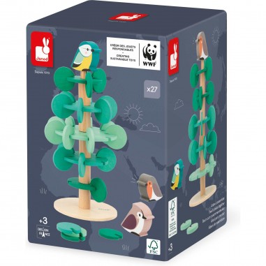 Arbre à assembler Wwf - Jouet d'éveil - Janod