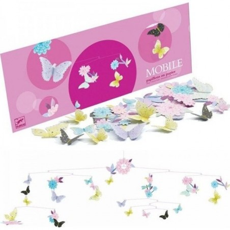 Mobile en papier - Ronde Des Papillons