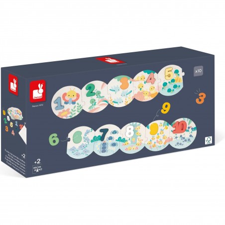 Puzzle Mes premiers chiffres Pure - Janod