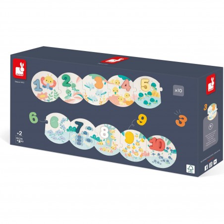 Puzzle Mes premiers chiffres Pure - Janod