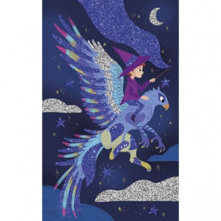 Loisir créatif paillettes, enfant 6 ans - Les Ateliers du Calme - Janod