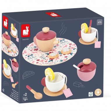 Set à thé Twist - Dinette en bois - Janod