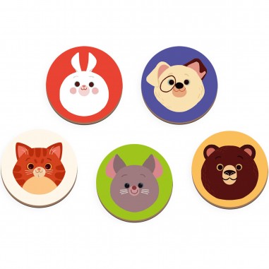 Tableau organisation famille - Calendrier aimanté, enfant 3 ans - Janod