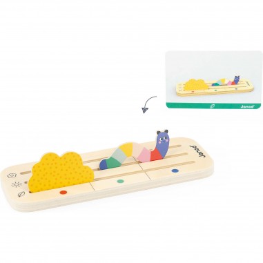 Se repérer dans l'espace Le Jardin - Jeu éducatif - Janod