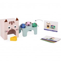 Se repérer dans l'espace Chat et souris - Jeu éducatif - Janod 2