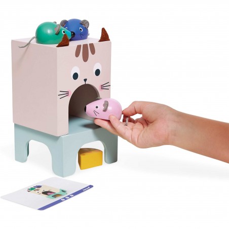 Se repérer dans l'espace Chat et souris - Jeu éducatif - Janod