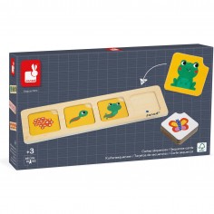 Cartes séquences Le Jardin - Jeu éducatif - Janod