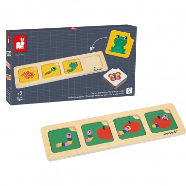 Cartes séquences Le Jardin - Jeu éducatif - Janod