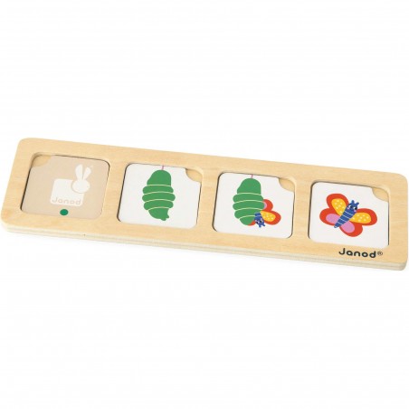Cartes séquences Le Jardin - Jeu éducatif - Janod