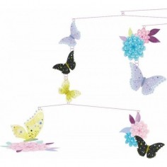 Mobile en papier - Ronde Des Papillons 2