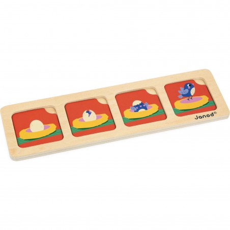 Cartes séquences Le Jardin - Jeu éducatif - Janod