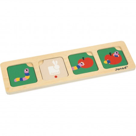 Cartes séquences Le Jardin - Jeu éducatif - Janod
