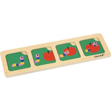 Cartes séquences Le Jardin - Jeu éducatif - Janod