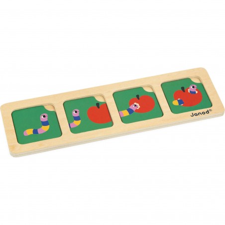 Cartes séquences Le Jardin - Jeu éducatif - Janod