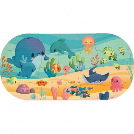 Mon puzzle de bain Océan - Janod