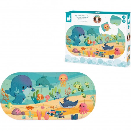 Mon puzzle de bain Océan - Janod