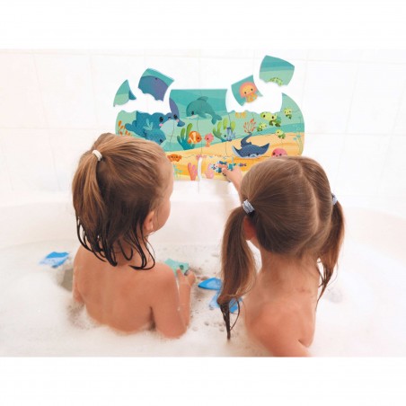 Mon puzzle de bain Océan - Janod