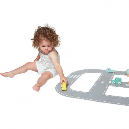Circuit bébé - Véhicules bois enfant 2 ans - Janod