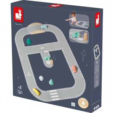 Circuit bébé - Véhicules bois enfant 2 ans - Janod