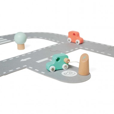 Circuit bébé - Véhicules bois enfant 2 ans - Janod