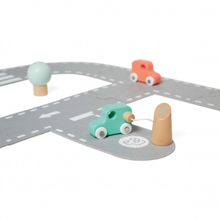 Circuit bébé - Véhicules bois enfant 2 ans - Janod