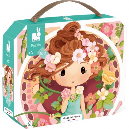 Puzzle inspiré de Mucha 100 pièces - Janod