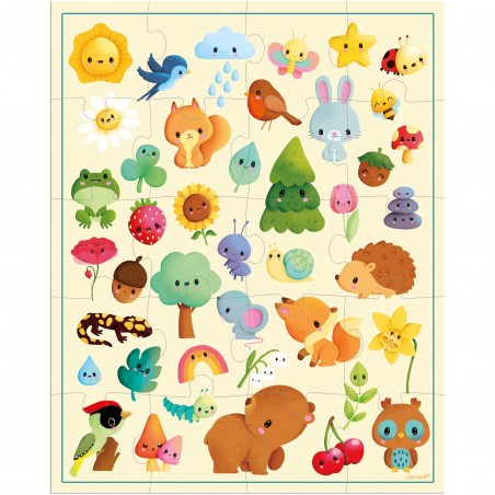 Puzzle Imagier de la nature 20 pièces - Janod