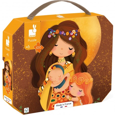 Puzzle inspiré de Klimt 100 pièces - Janod