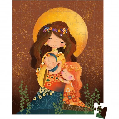 Puzzle inspiré de Klimt 100 pièces - Janod