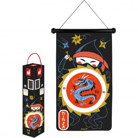 Jeu de fléchettes magnétiques Ninja - Janod