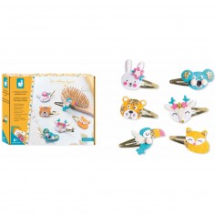 Loisir créatif barrettes - Enfant dès 6 ans, kit Diy barrettes - Janod 2