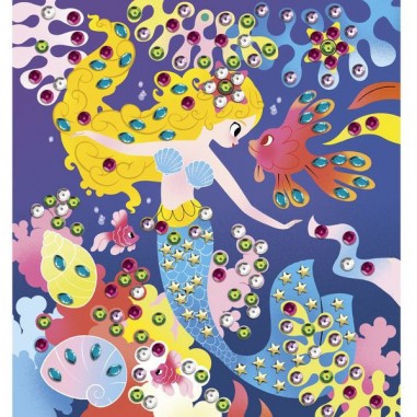Sequins à coller Sirènes - Les Ateliers du Calme - Janod