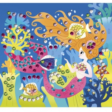 Sequins à coller Sirènes - Les Ateliers du Calme - Janod