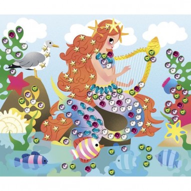 Sequins à coller Sirènes - Les Ateliers du Calme - Janod