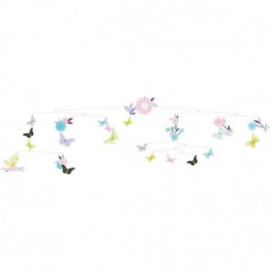 Mobile en papier - Ronde Des Papillons