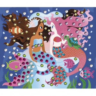 Sequins à coller Sirènes - Les Ateliers du Calme - Janod