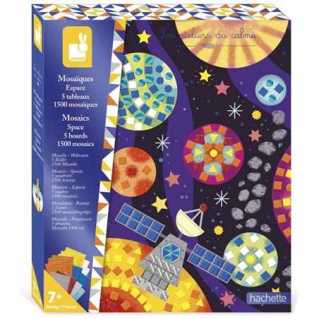 Loisir créatif mosaïque, enfant 7 ans - Kit Ateliers du Calme - Janod