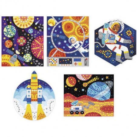 Loisir créatif mosaïque, enfant 7 ans - Kit Ateliers du Calme - Janod